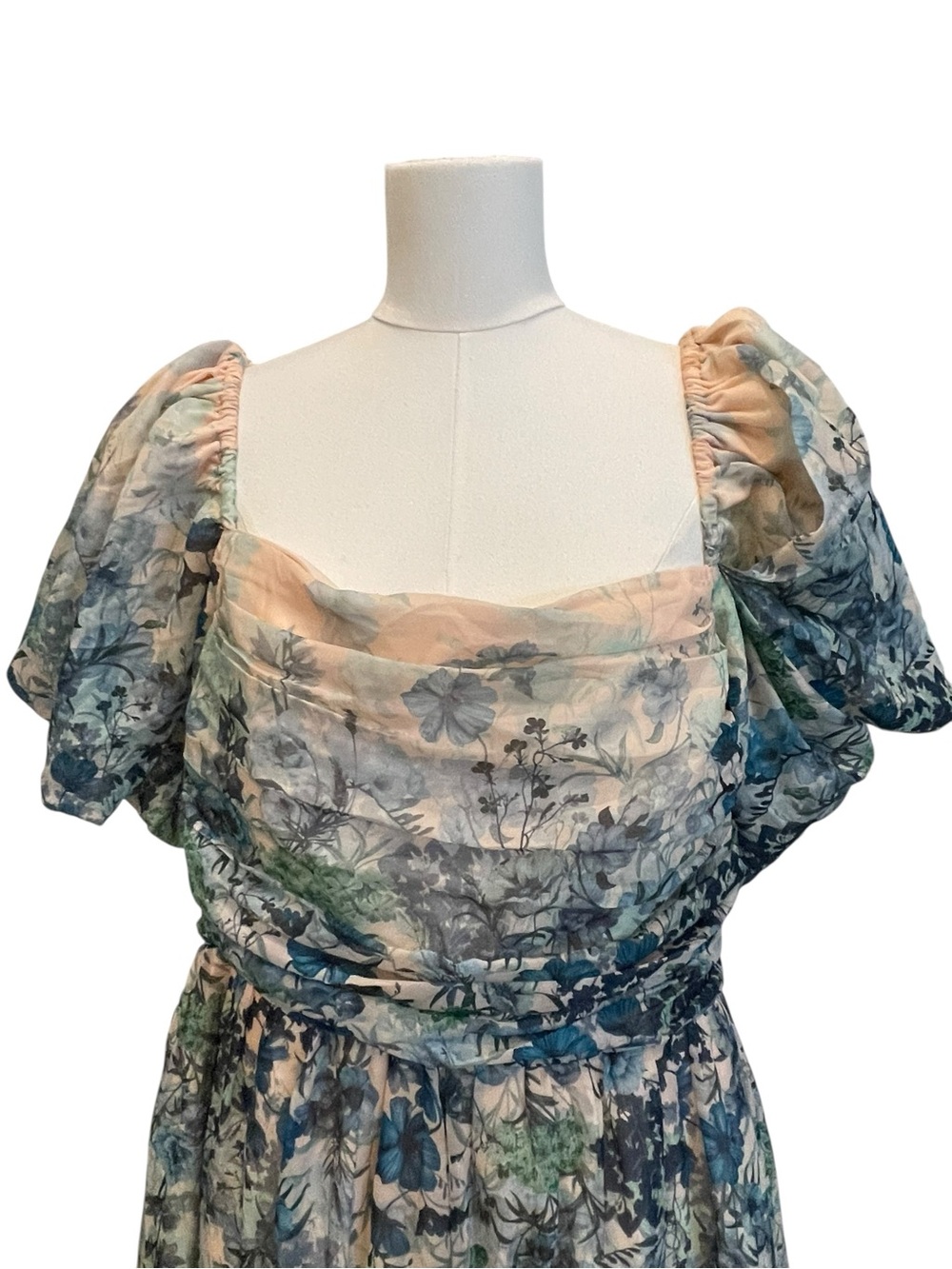 Let Me Be Flo Ruched Mini Dress Size:XL - Picture 3 of 10